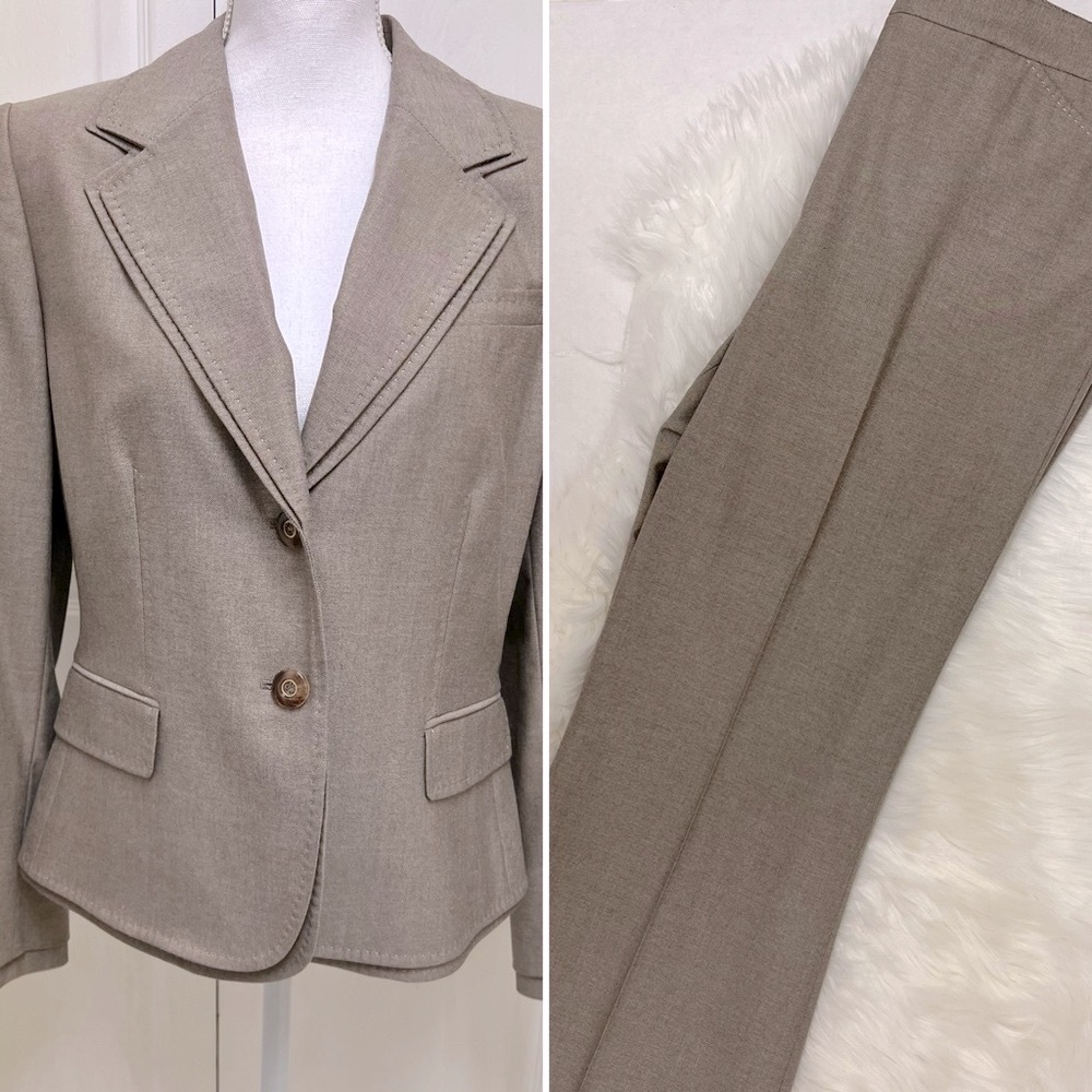Antonio Melani | Women’s Tan Pant Suit | Size 12